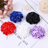 金边纱带康乃馨立体手工花朵 diy饰品配件头饰服装辅料胸花定zuo详情2