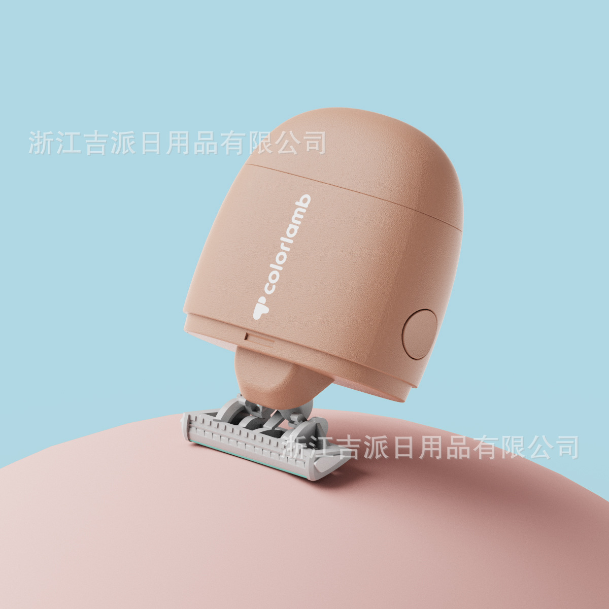 颜羊小熊款便携剃毛刀手动一体式敏感肌专用刀头带护肤皂脱毛神器详情19