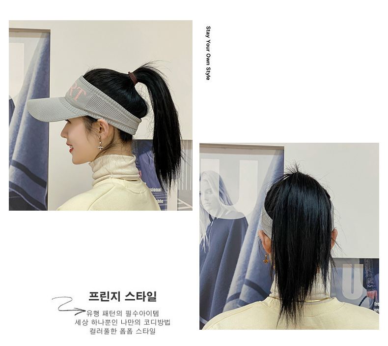 Summer open-top hat for women, casual Korean style breathable new sun hat, baseball cap, outdoor sun hat for women pic 21