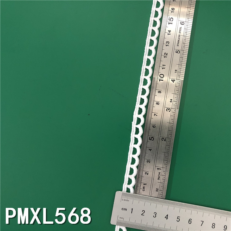 New Lolita embroidery water-soluble lace, milk silk single-sided small flower wave lace, lace with barcode pic 57