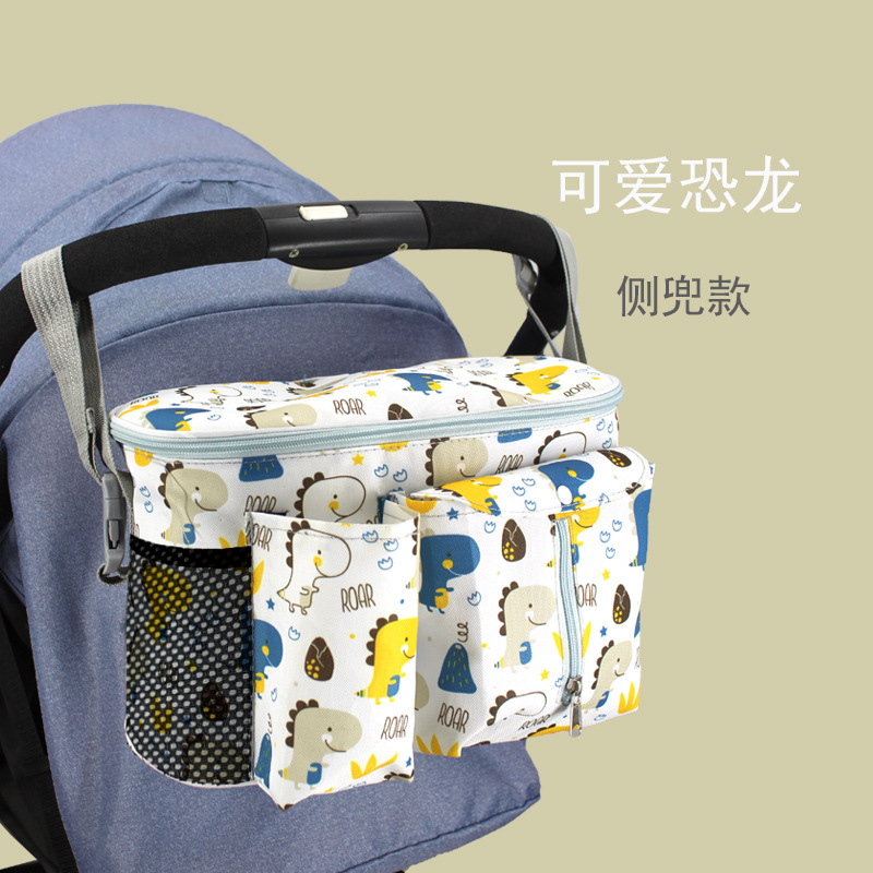 Multi-functional storage mommy bag, stroller outing storage bag pic 1