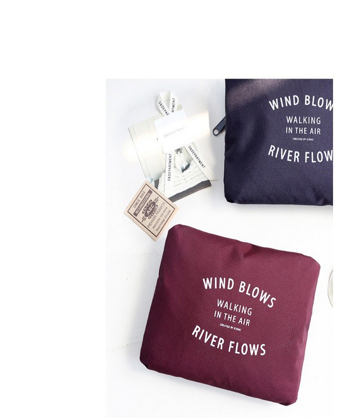 Korean version airplane bag, foldable travel storage bag, clothing bag, large business trip organizing bag, luggage bag storage bag pic 7