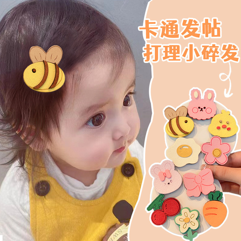 2023秋冬新款可爱小狗发夹趣味少女心刘海夹边夹BB夹碎发夹子发饰详情7
