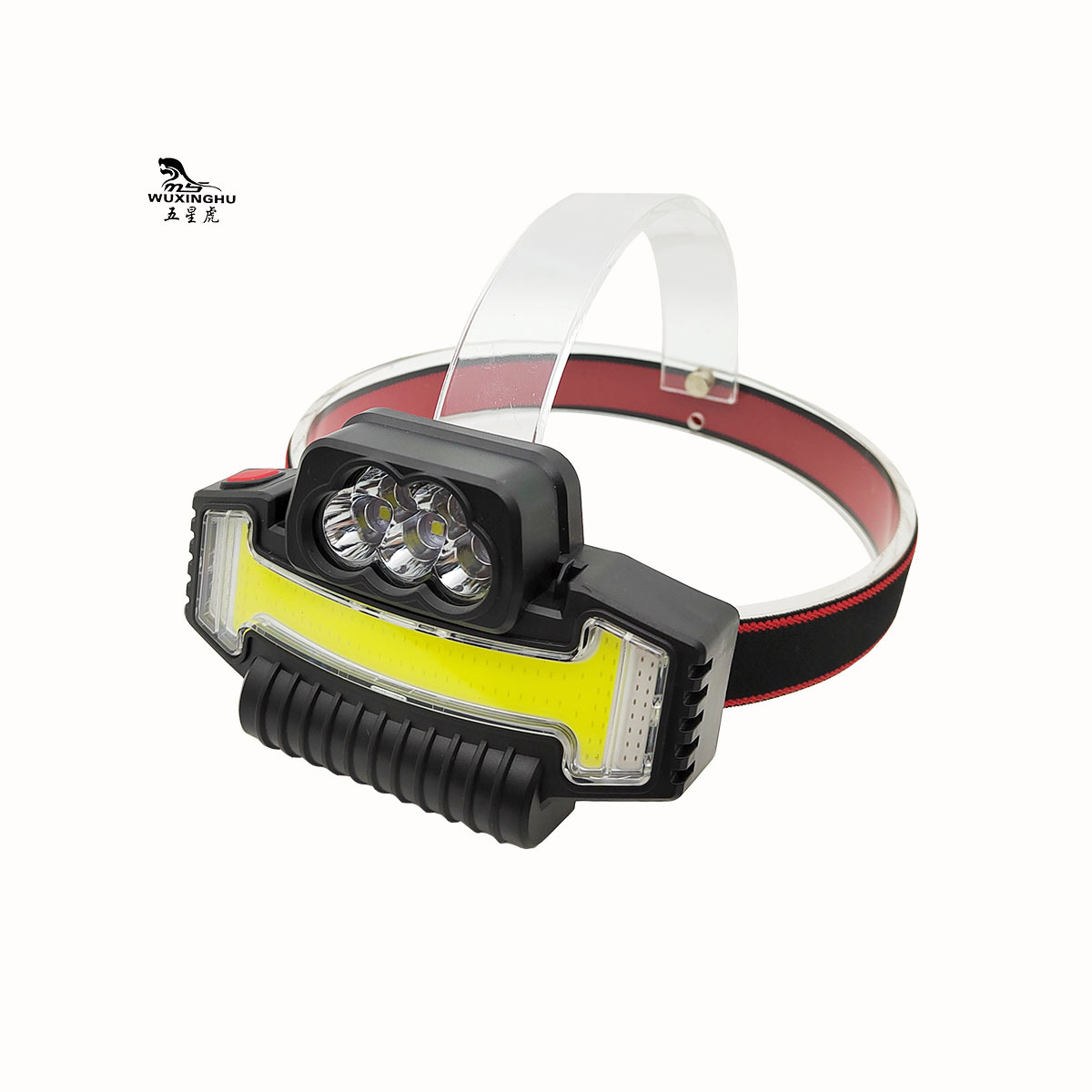 NEW multi-functional COB headlight, fast charging, outdoor camping, night running, cycling warning headlight, work light pic 4