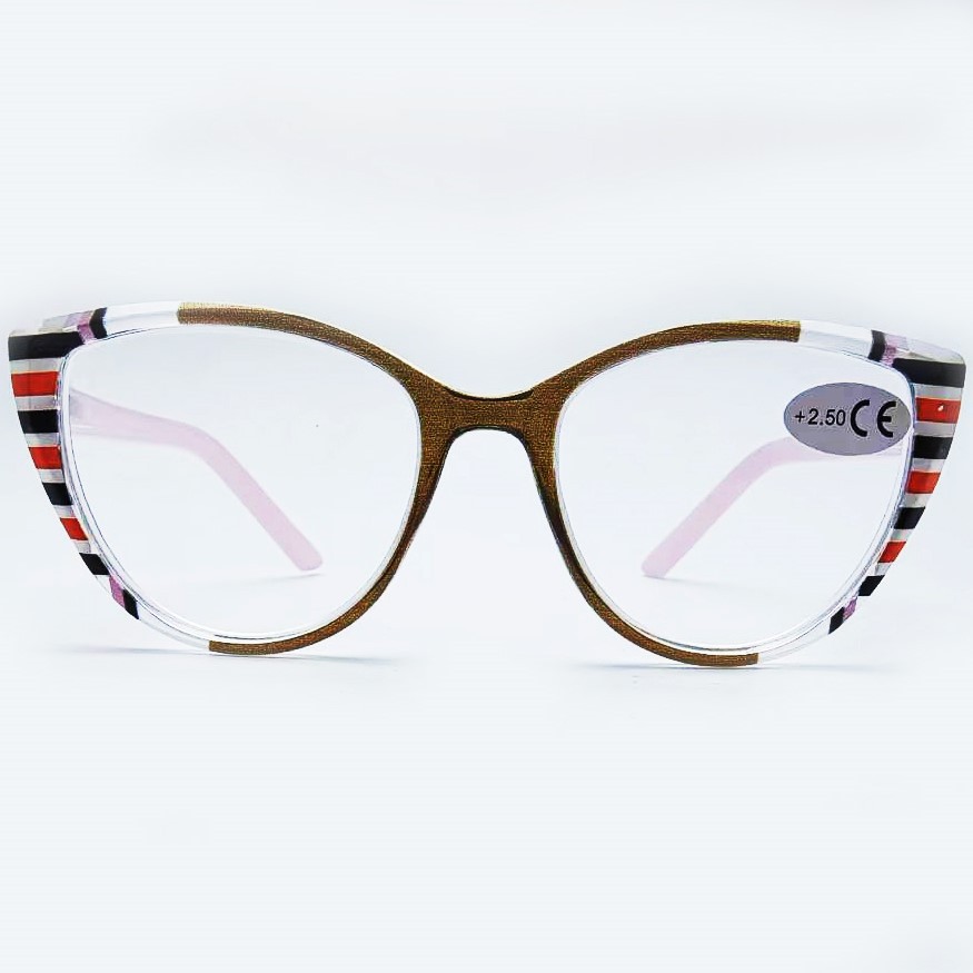Cat-eye reading glasses 2025 new style, fashionable cross-border slingshot, high-end and trendy, source factory for middle-aged and elderly reading glasses pic 6