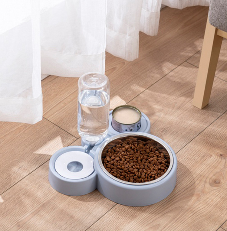 Pet basin, dog basin, cat basin, pet basin, pet bowl, stainless steel pet basin, new pet and cat double bowl, automatic pet feeder, water dispenser, cat food basin, dog bowl, cat bowl, cat supplies pic 14