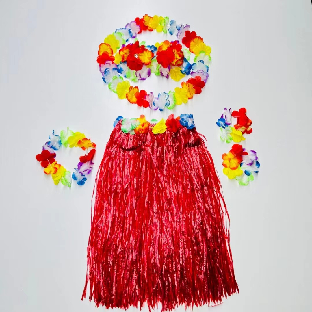 Factory direct supply of Hawaiian festival performance costumes, hula dance garlands, atmosphere decoration, props and supplies wholesale pic 2