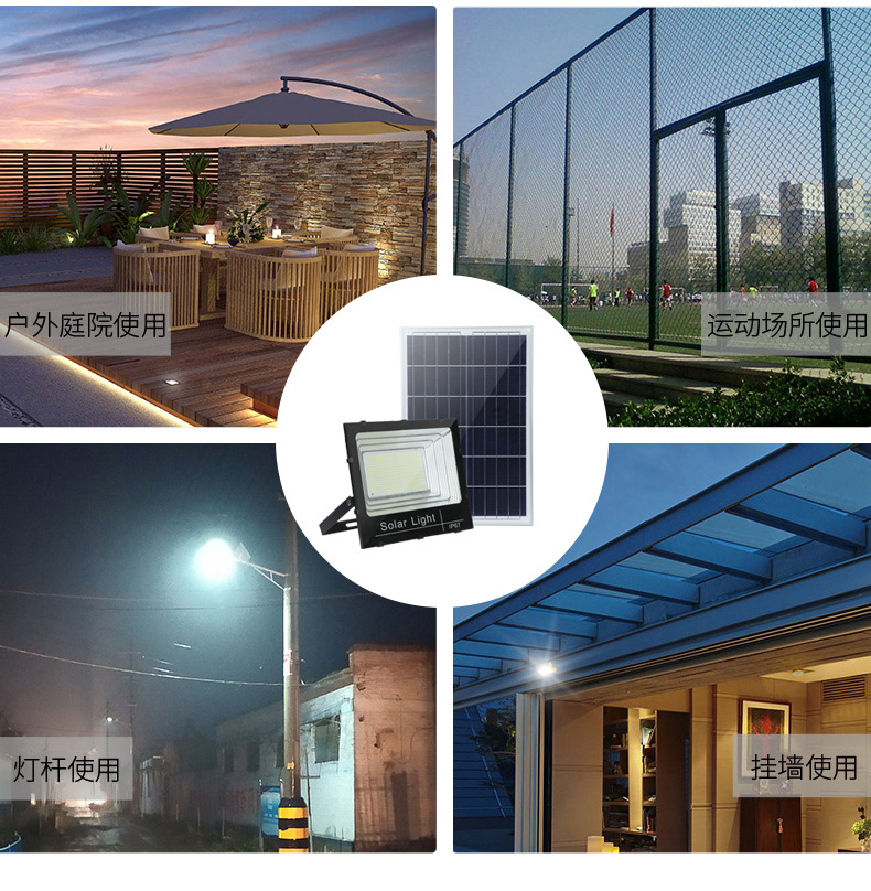 满天星太阳能投光灯批发户外照明路灯家用庭院灯防水壁灯详情14