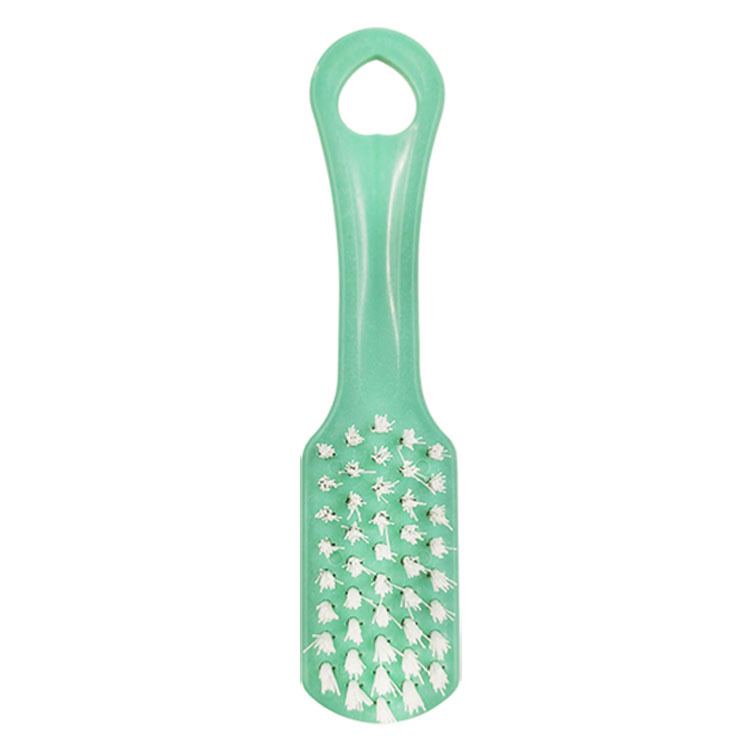 Plastic small brush shoe cleaning brush, plain color, hanging soft bristle shoe washing brush, laundry brush, washing clothes, shoe brush pic 4