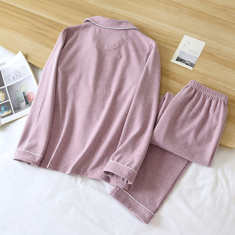 Colorful German fleece warm pajamas for women, long sleeves and long pants with fleece for autumn and winter, home wear sets for men, thermal thermal long Johns and long pants pic 7