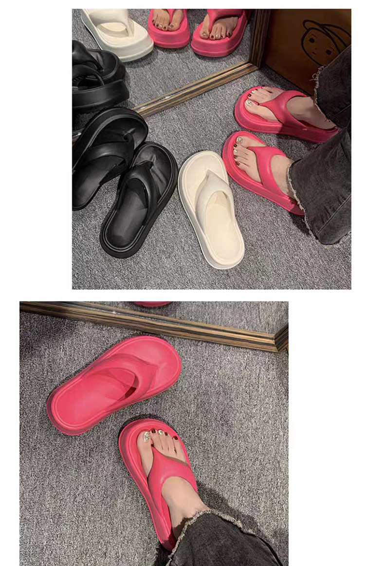 夏季新款EVA厚底7cm人字拖鞋女外穿增高软底防滑夹脚凉拖鞋ins潮详情11