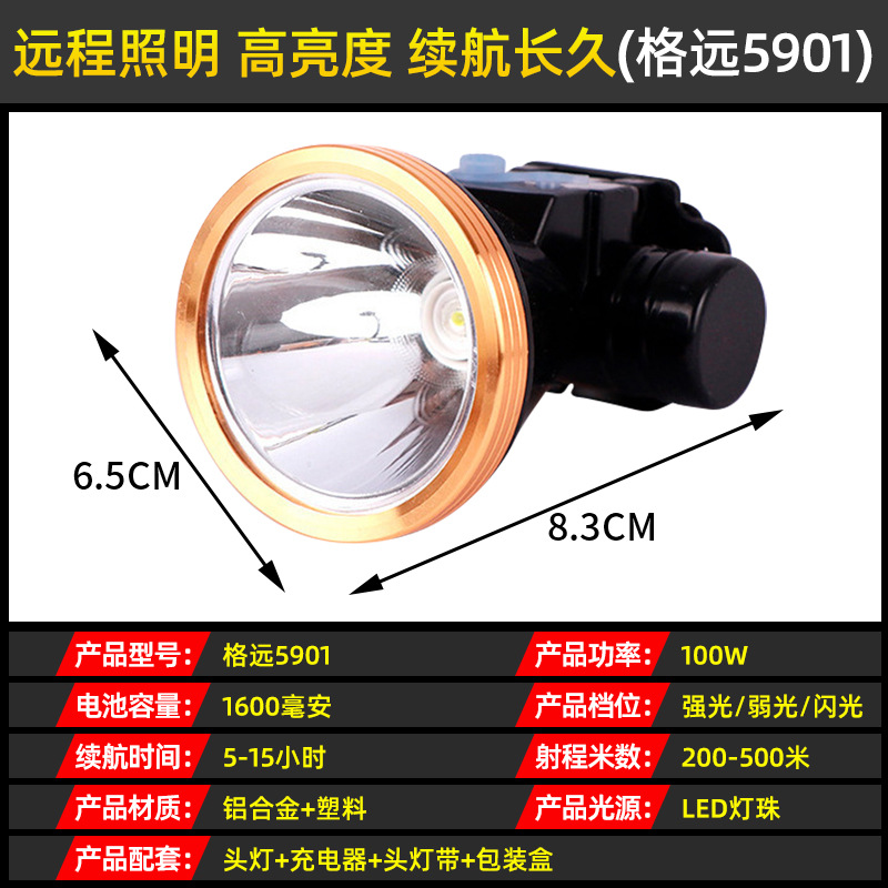 5901-120W-灯头直径6.5厘米