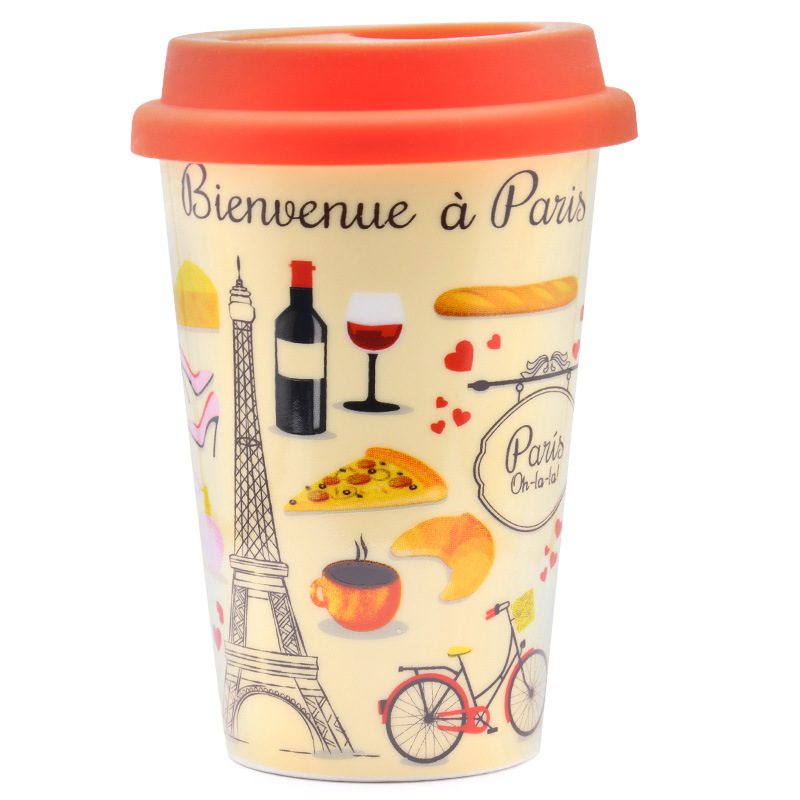 陶瓷咖啡杯热饮杯早餐杯大容量水杯乳胶盖带盖柄马克杯家用礼品杯详情2