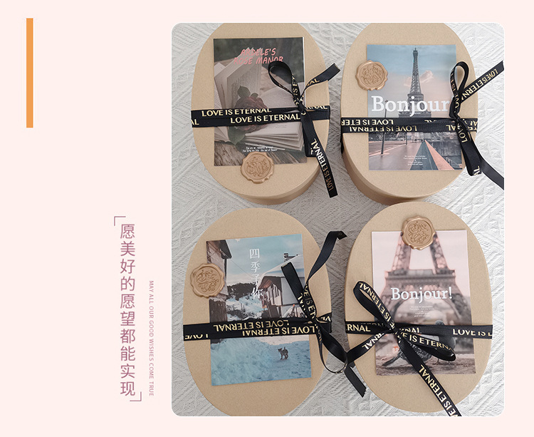 Postcards, greeting cards, Ins-style Red Book cards, creative wedding cards, wedding cards, gifts pic 14