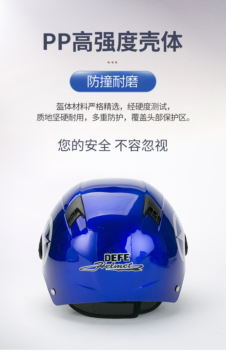Summer sun protection Harley electric bike helmets for men and women, sturdy, wear-resistant and wind-resistant helmets, direct supply from the manufacturer. Electric bike helmets pic 3