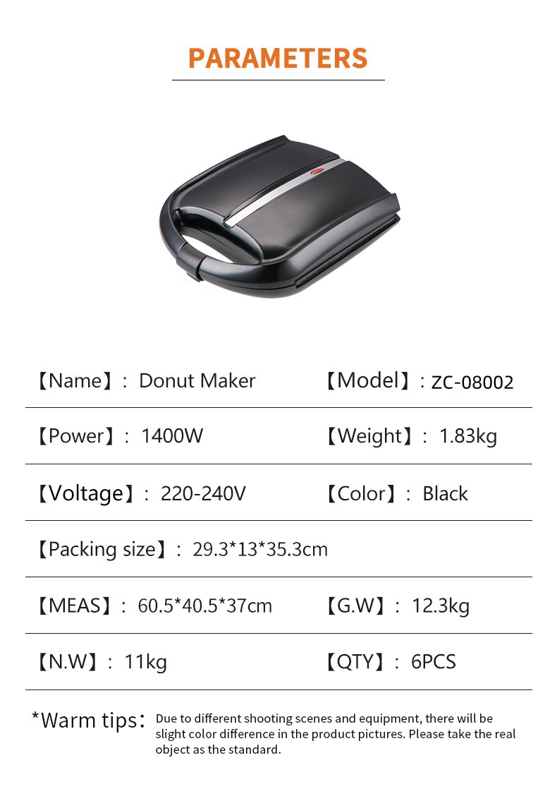Bread MACHINE, doughnut machine, kitchen appliances, cake machine, dessert and pastry, 16-hole bread machine, DONUT MACHINE pic 2