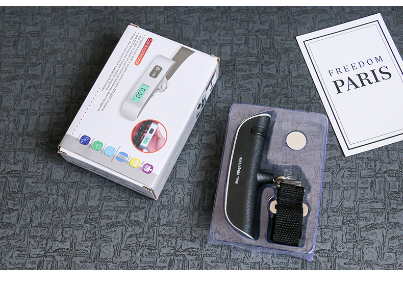 Comai Precision Express hand-held scale, hand-pulled scale, portable hanging scale, household high-precision hook scale, cross-border popular luggage scale, hanging scale pic 15