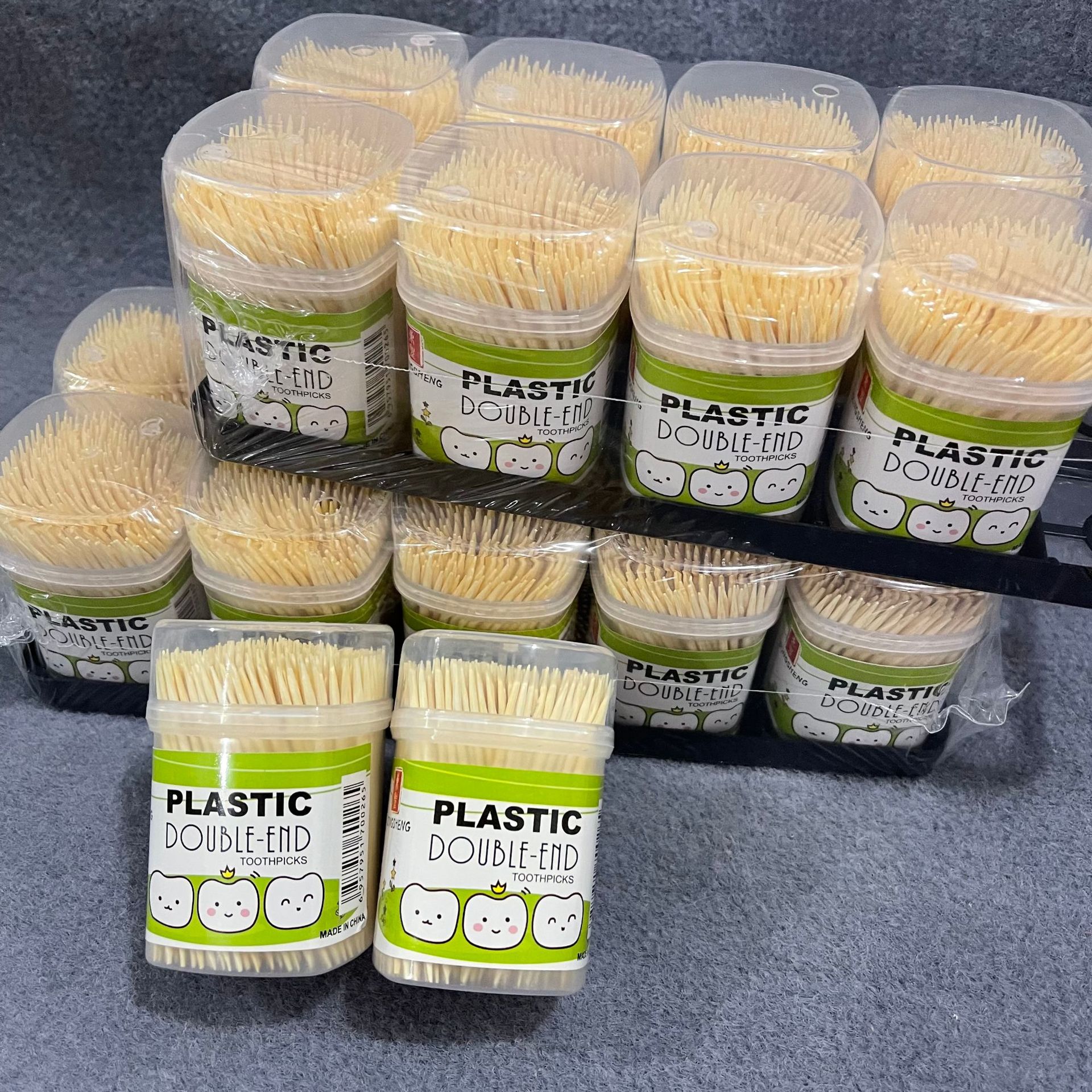 6109 box of toothpicks, bottle toothpicks, 2 pointed toothpicks, full box of bamboo picks, hotel bamboo picks, 1 yuan, 2 yuan pic 3