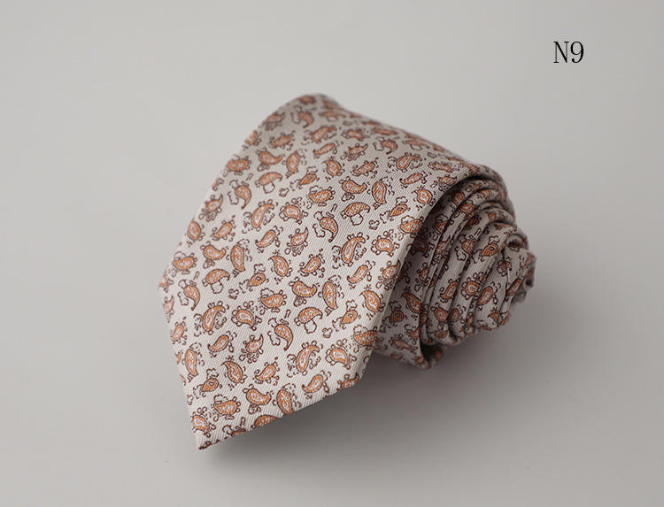 新品 工厂现货批发复古提花男士绅士领带宴会婚礼新郎伴郎韩版8CM详情10