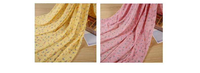 New small floral printed fabric, beach towels, silk scarves, printed fabric, polyester woven floral chiffon, in stock pic 43