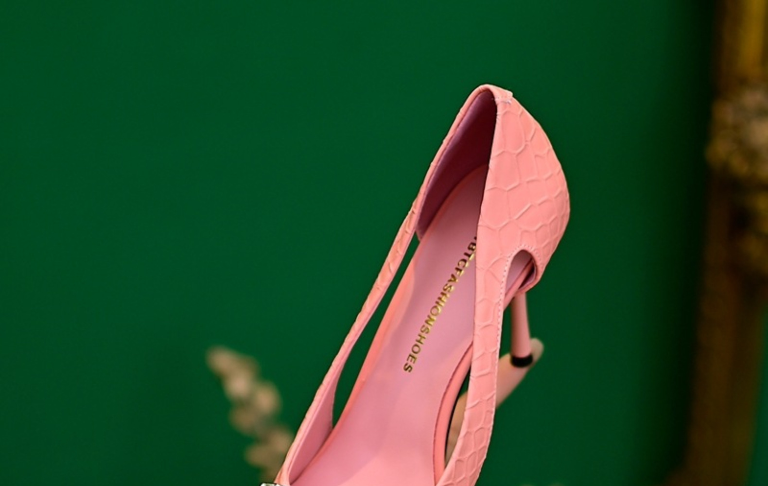 洞洞鞋配饰白珍珠链条扣豆豆鞋配件男女单鞋五金鞋扣带钻金属鞋扣详情10