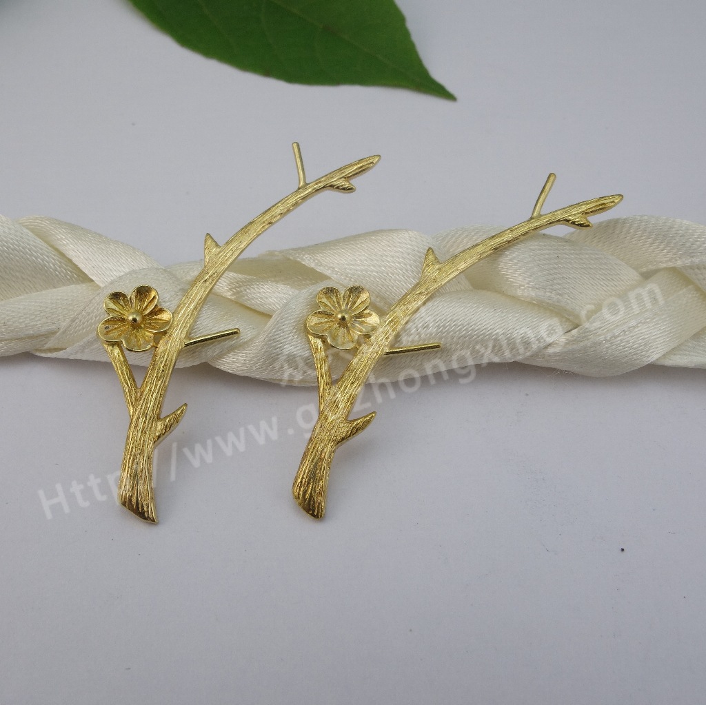 众兴古风diy饰品发簪胸针配饰树枝花树叶流苏吊挂件配饰材料步摇详情7