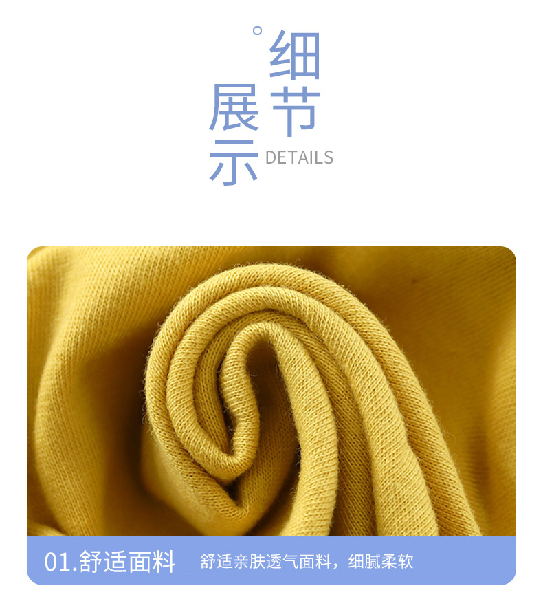 儿童短袖套装纯棉夏季新款宝宝短裤衣服男童夏装女童t恤童装批发详情12