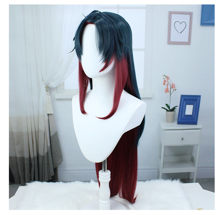 崩坏星穹铁道 刃 cos假发 仿真头皮 T色渐变cosplay假发详情6