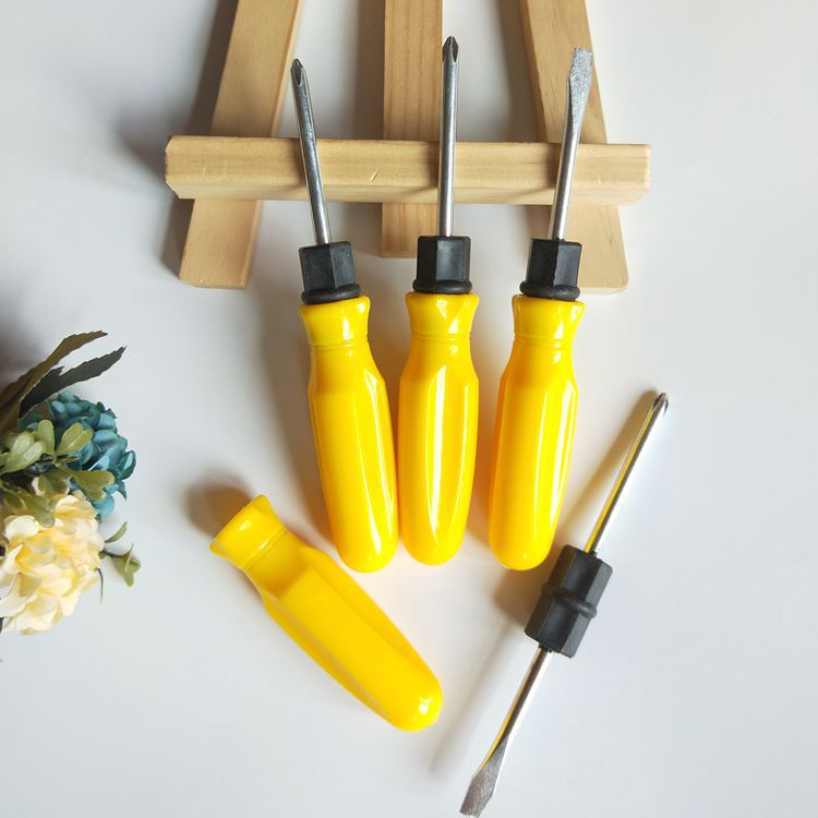 Single-head cross-head multi-functional screwdriver, double-head screwdriver, dual-purpose 4-inch screwdriver, 1 yuan, 2 yuan pic 7