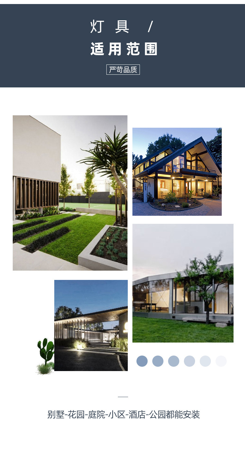 New outdoor solar wall lamps, outdoor waterproof tungsten filament lamps, sensor garden lamps, garden villa night lights for illumination pic 14