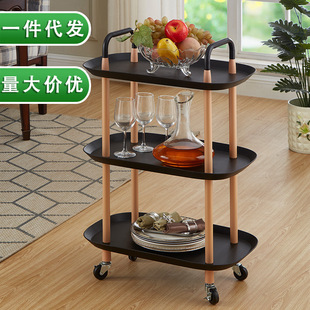 Factory direct sales: Household multi-functional storage rack with wheels, rotating bathroom floor-standing storage basket, bathroom laundry basket pic 6