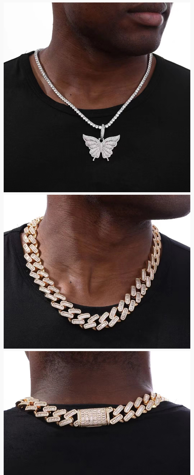 亚马逊电商手表首饰品项链耳环白底模特场景图片视频拍照摄影服务详情18