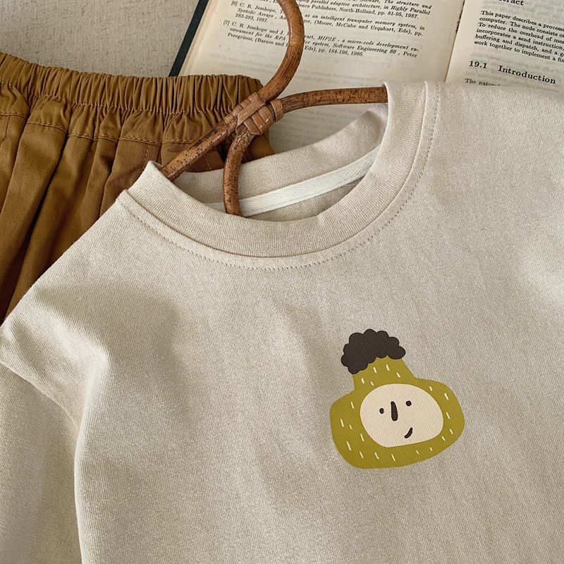 男童t恤长袖儿童上衣纯棉秋季2024童装小童男孩体恤潮童春秋衣服详情8