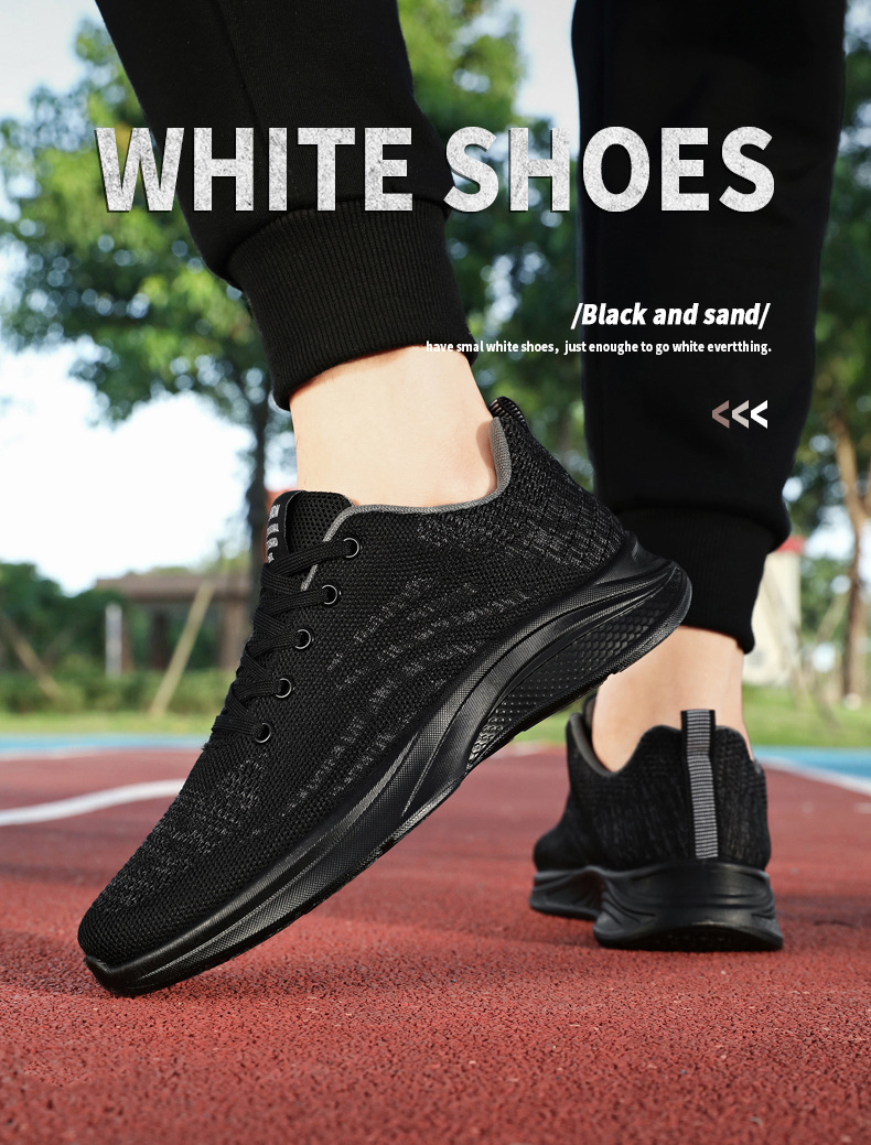 鞋子男2024新款外贸跨境temu系带跑步鞋轻便潮流百搭休闲运动鞋男详情3