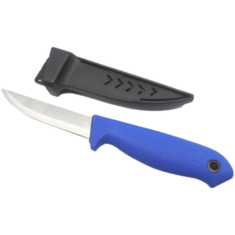 Mustad 4-inch fish knife for cutting fish scales, stainless steel fishing gear, sharp fishing tools [Fat Goluya pic 7