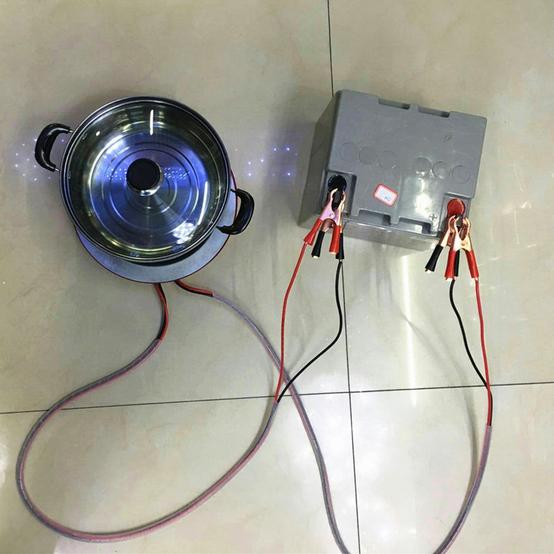 外贸货源 出口中东非洲等国家12V电热炉双线接电瓶用电热炉不带锅详情9