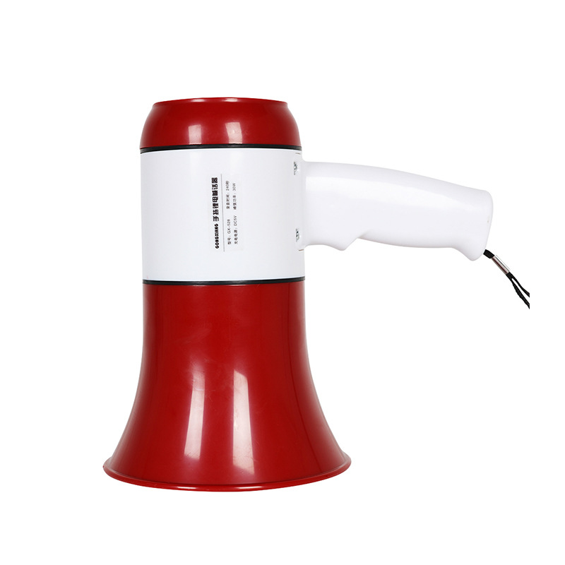 Handheld portable loudspeaker with 240 seconds of recording, USB flash drive, lithium battery, street vending loudspeaker, outdoor publicity speaker pic 1