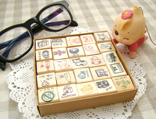 【 Wholesale of Stationery from Japan and South Korea 】 25 new Korean cute stamps in stock to bring you joy pic 1