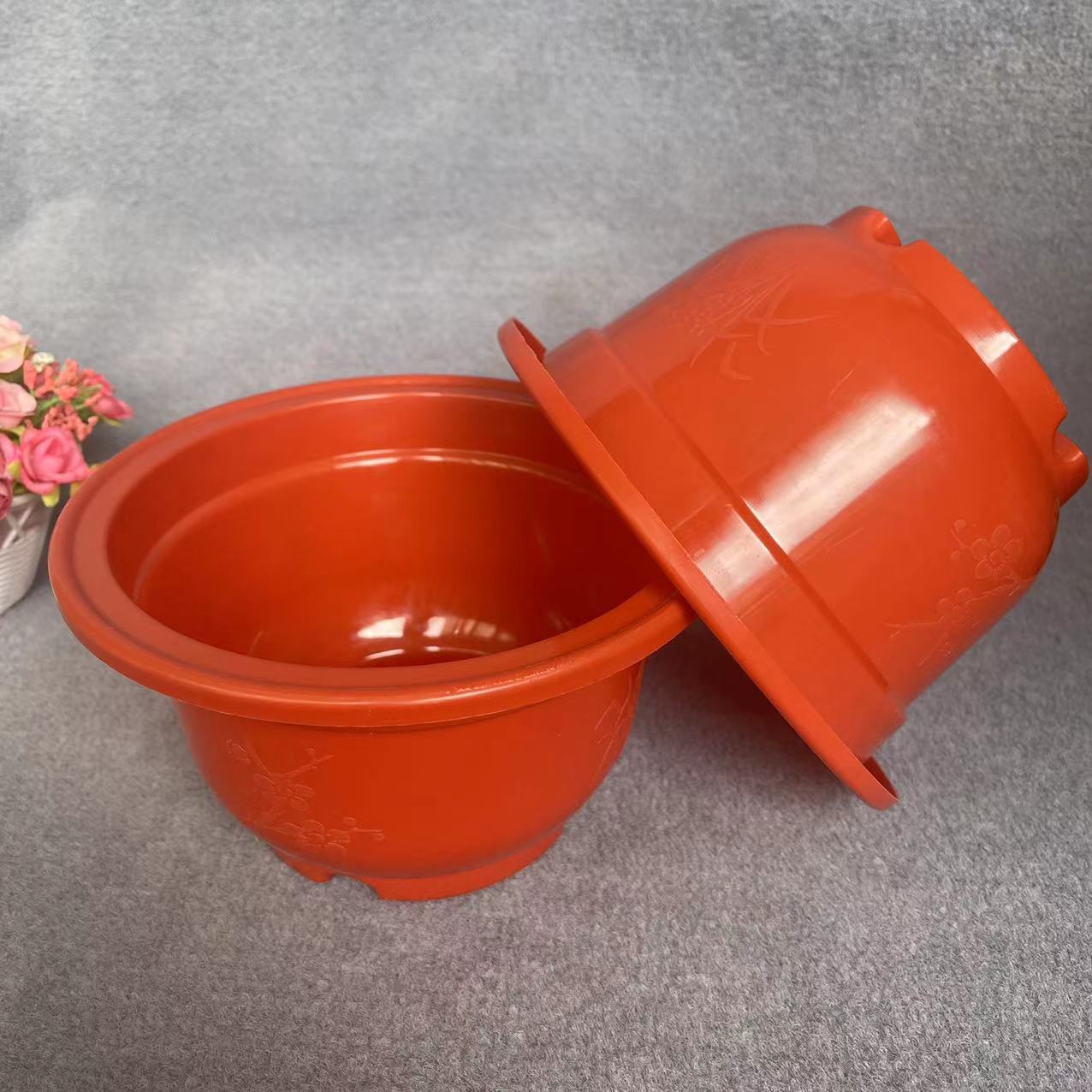 Wholesale of medium-sized plastic flowerpots, medium-sized green ivy and succulent planting seedlings, and thickened ceramic flowerpots pic 3