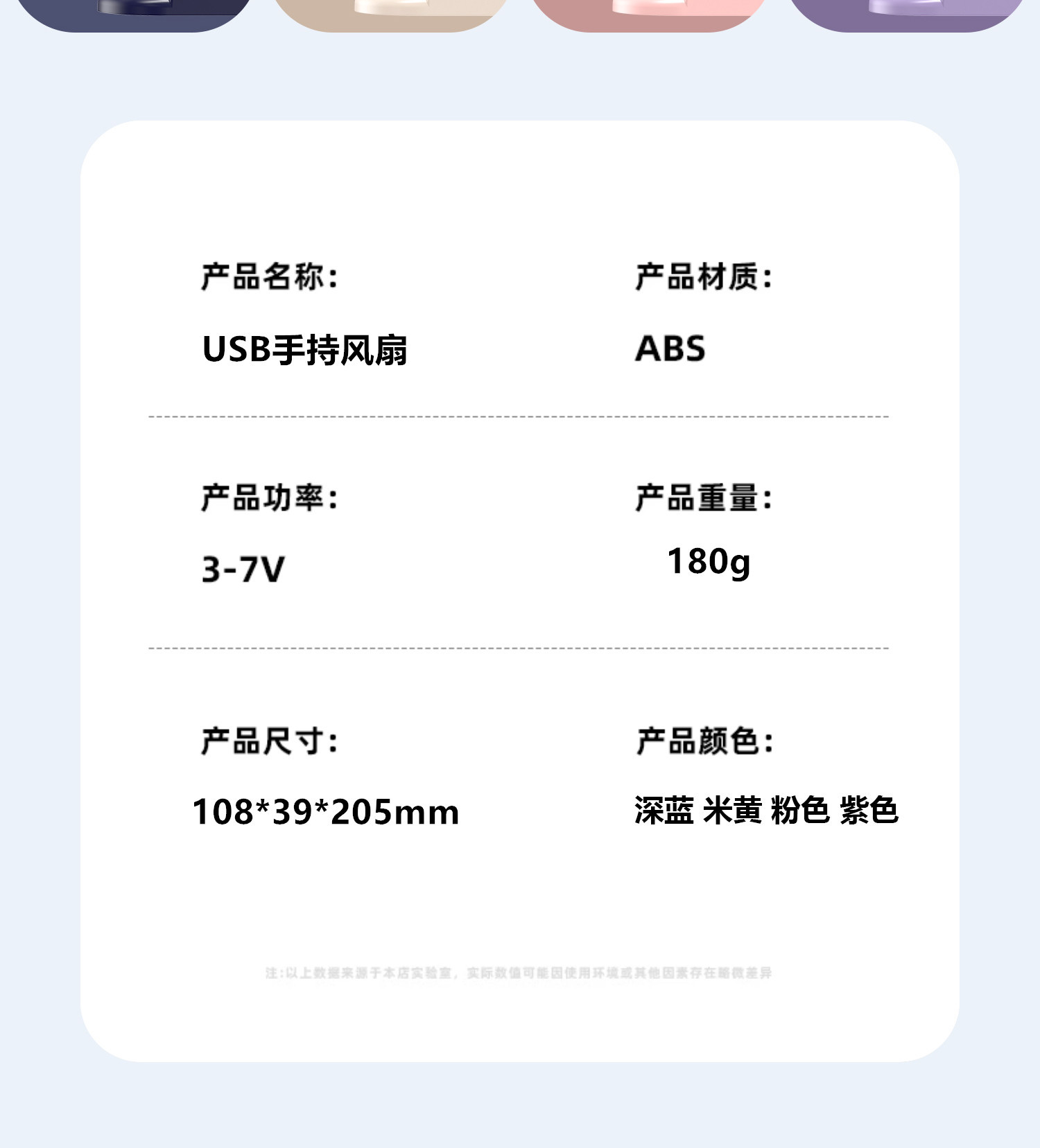 数显手持高速小风扇静音带香薰电风扇usb充电小风扇迷你便携式手持风扇桌面风扇学生宿舍小风扇详情22