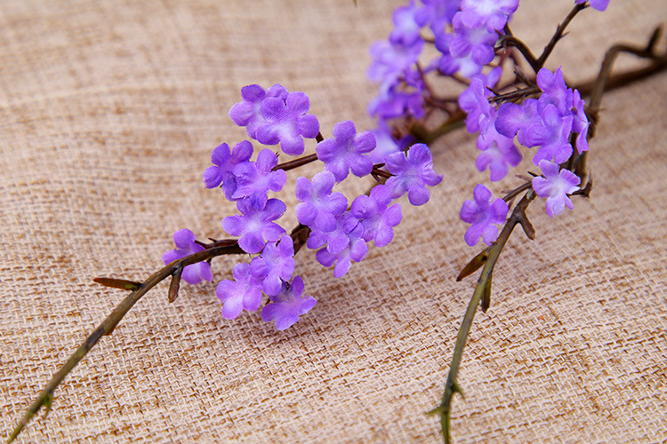 Zen-themed faux cherry blossom vine branches for home decoration, realistic small floral dry branches, tea room artificial flower ornaments, and simple flower arrangements pic 30