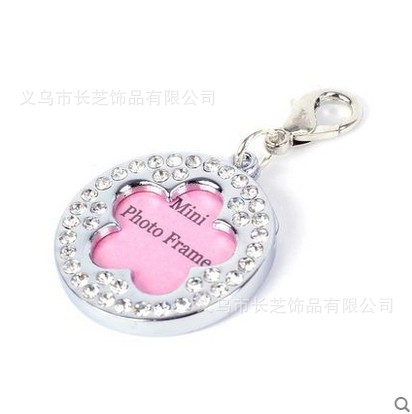Factory direct supply of cross-border in-stock handwritten heart-shaped dog pendants, pet identity tags, Easter and Christmas diamond-encrusted dog tags pic 6
