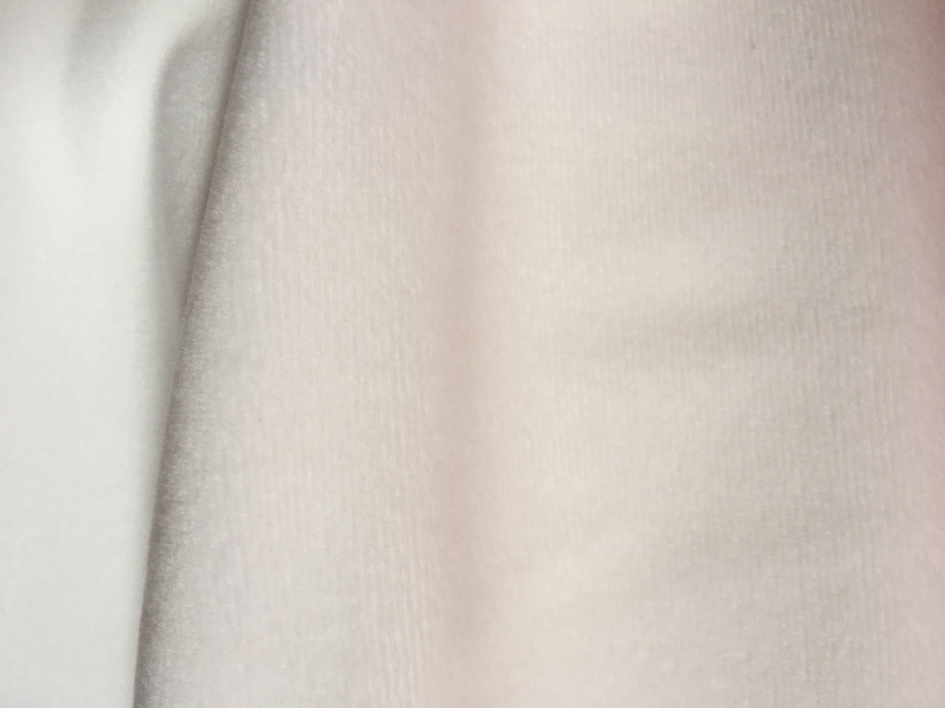 In stock: white crystal super soft short plush digital printed fabric, pillow fabric, blanket, natural white bleached super soft fleece pic 3