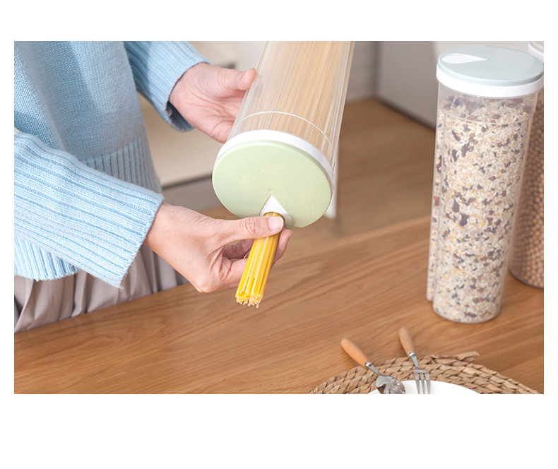 Quantitative noodle storage box, moisture-proof food sealed bucket, five-grain and miscellaneous grain jar, grain preservation box, food storage jar pic 23