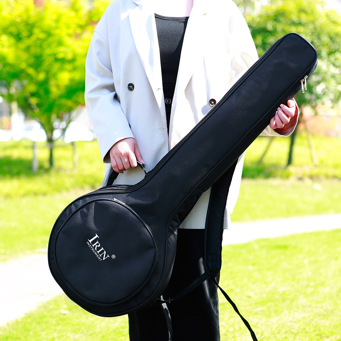 حقيبة طائر الأوتار الأوتار البانجو (Banjo)، حقيبة أكتفين سميكة مضادة للزلازل على أكسفورد pic 4