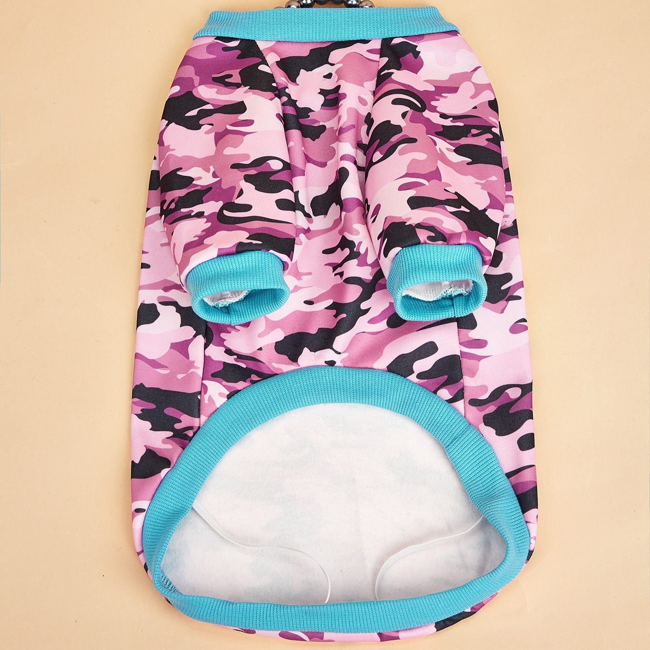 Maidi Spring and Autumn collection with thin fleece camouflage printed sweatshirts, pet dog clothing, Teddy bear, Golden Retriever autumn and winter pet clothing pic 8