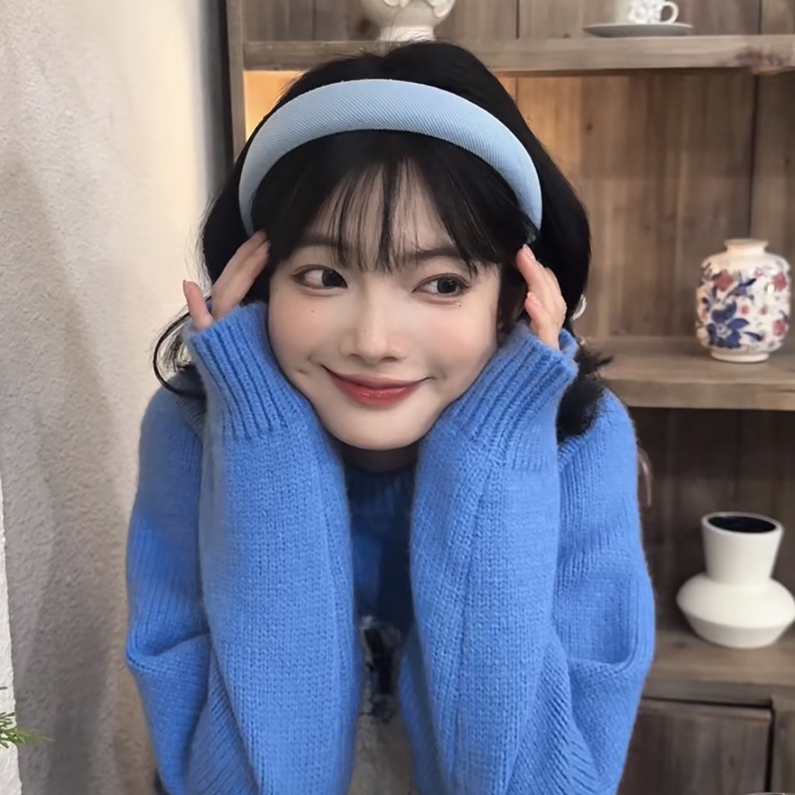 Retro headband for women, 2025 new style Korean-style versatile headband, a high head top voluminous wonder, a stylish and fashionable hair accessory pic 17