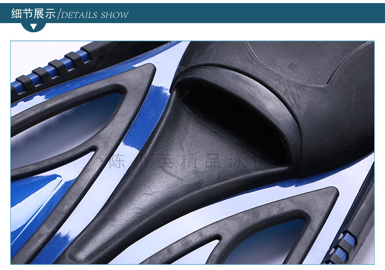 Factory direct sales of colored diving flippers, high-quality silicone flippers, and wholesale of diving equipment flippers pic 4