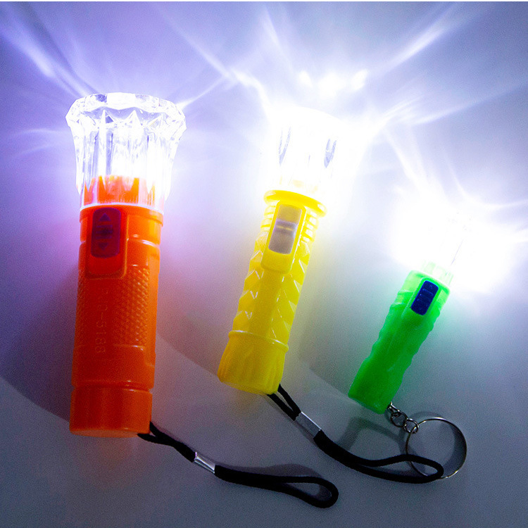 厂家直销手电筒强光小手电筒批发LED户外钥匙扣携带创意手电批发详情3