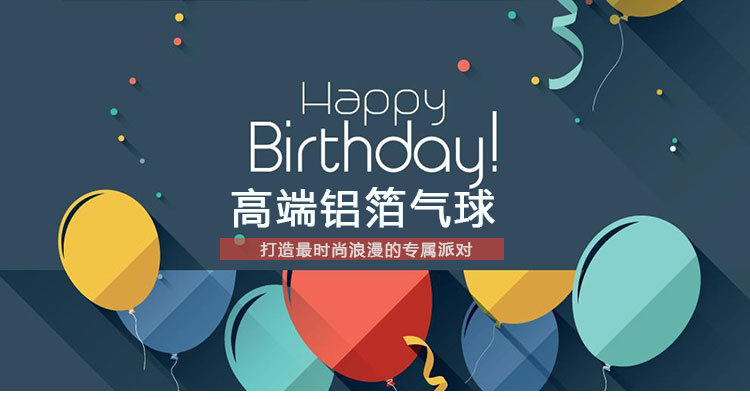 Wholesale of 18-inch new foreign trade Spanish birthday round aluminum film balloons pic 1